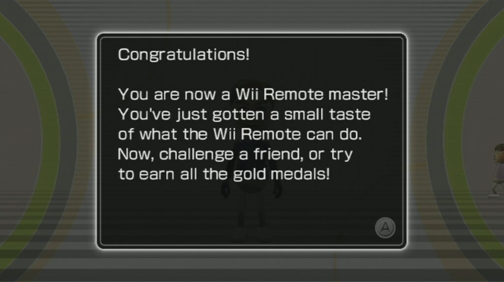 Wii Play finished
